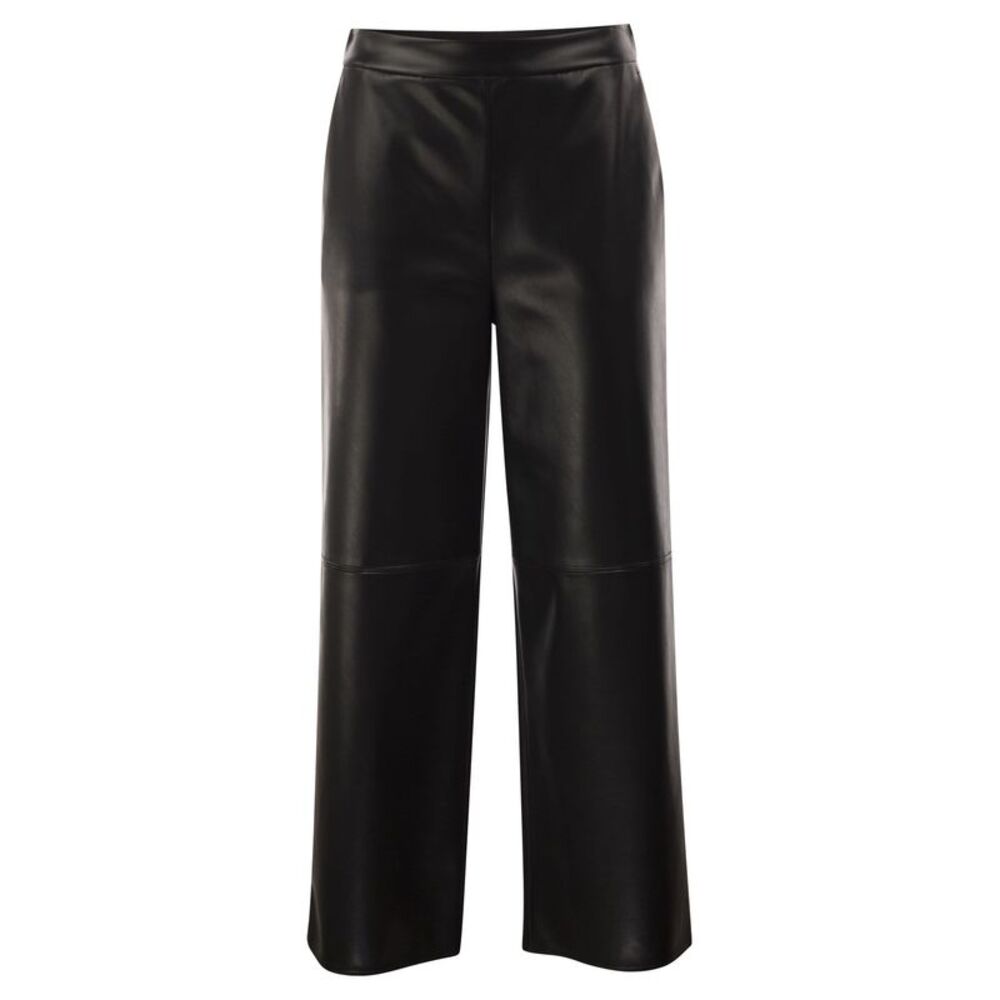 S Max Mara Women Smmamati - Wide-Leg Faux Leather Trousers